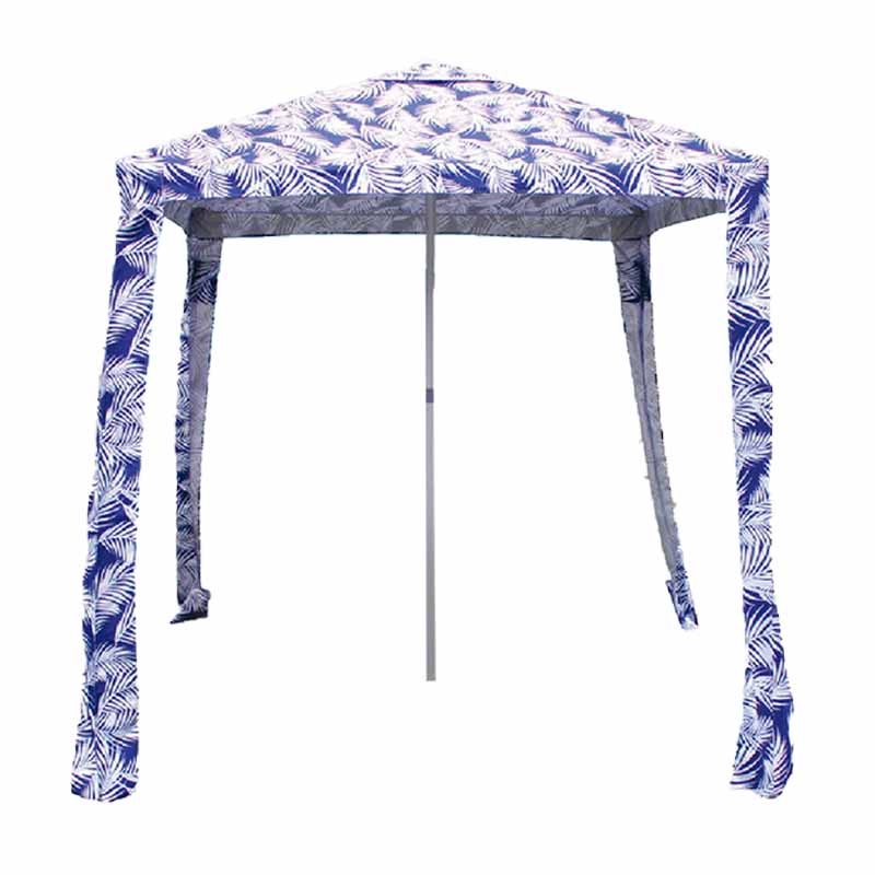 Pige levél mintázat acél keret pavilon parasol bu1954