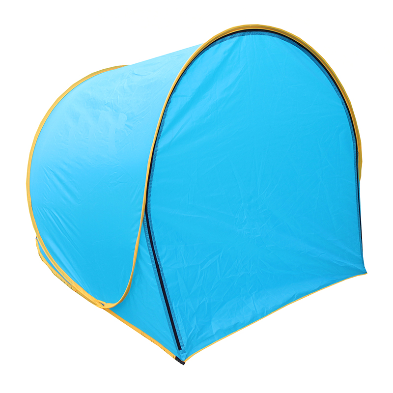 180t nylon, 105T poliészter UV50+ Double Pop Up Beach Trand TN1902-2, önszőtt szövet kézitáskával