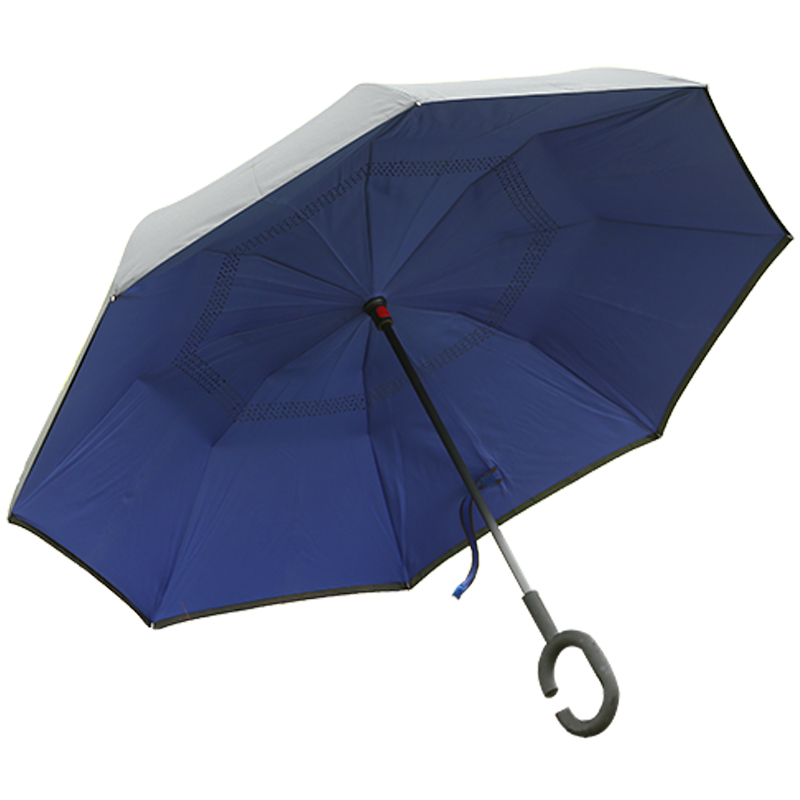 Kazbrella Kiváló minőségű üvegszálas keret egységes színű tartalék esernyő Ru1921