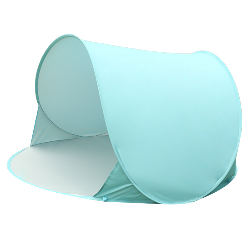 180t poliészter hordozható Pop Up Sunshade Beach Sátor két ember számára GB18182